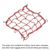 Unique Bargains Travel Camping Extendable Rubber Rope Cover Motorcycle Cargo Luggage Debris Tie-Down Net with 6 Hooks 1 Pc - 3 of 4