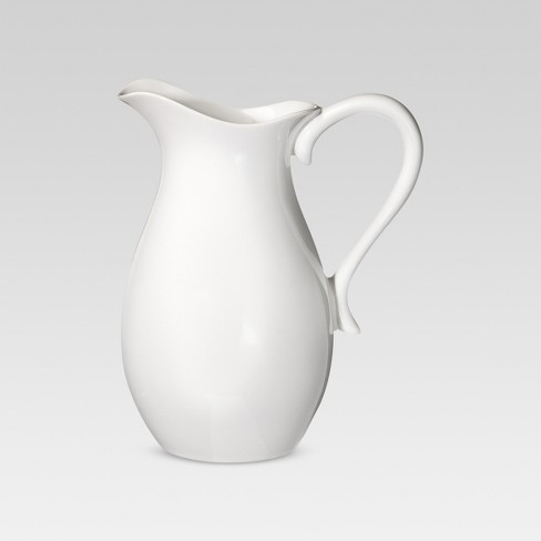 2.5l Porcelain Pitcher White - Threshold™ : Target
