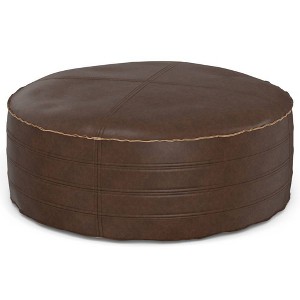 32" Wendal Round Coffee Table Pouf - WyndenHall - 1 of 4