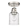 Z-Lite Kinsley 1 - Light Semi-Flush Mount in  Brushed Nickel - 3 of 4