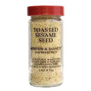 Morton & Bassett Spices Organic Toasted Sesame Seed - 2oz - 1 of 2