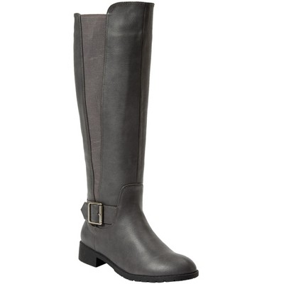 Comfortview Wide Width Milan Wide Calf Boot Tall Knee-high Women's ...