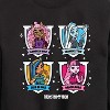 Boys' - Monster High - Character Grid Graphic Long Sleeve Fleece Sweatshirt - 2 of 4