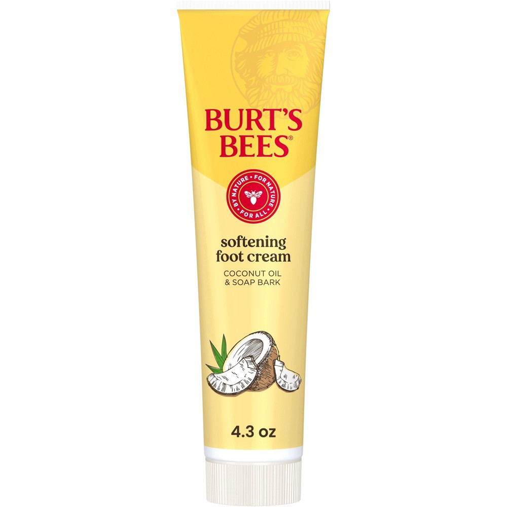 Photos - Other Cosmetics Burts Bees Burt's Bees Foot Cream Lotion - Coconut - 4.34oz: Paraben-Free, Sulfate-Free, Deep Hydration, Normal/Dry Skin 