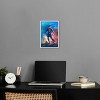 Notoriart Bold and Colorful Soccer Player Soccer Wall Art Framed - 2 of 4