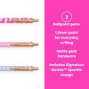 Yoobi Barbie 3pk Ballpoint Pen Retractable, School Supplies - 2 of 4