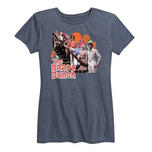 Women's - The Brady Bunch - Family Photo Short Sleeve Graphic T-Shirt - 1 of 4
