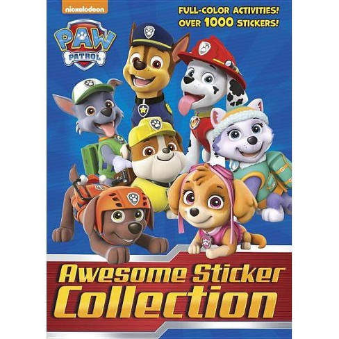 Paw Patrol Awesome Sticker Collection - (paw Patrol) (paperback) : Target