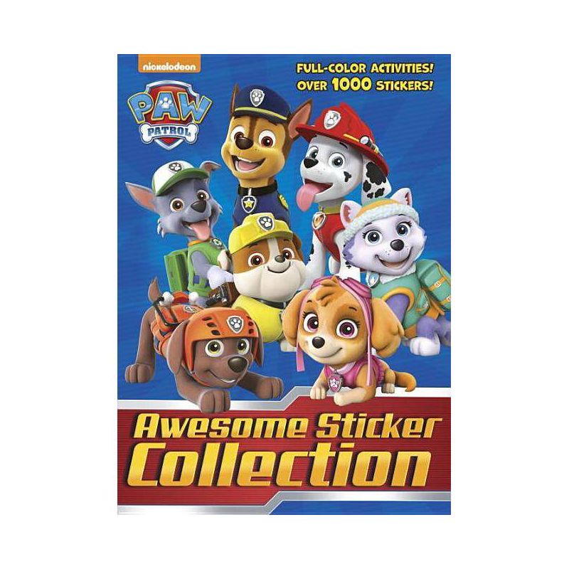 Paw Patrol Awesome Sticker Collection -  (Paw Patrol) (Paperback), 1 of 2