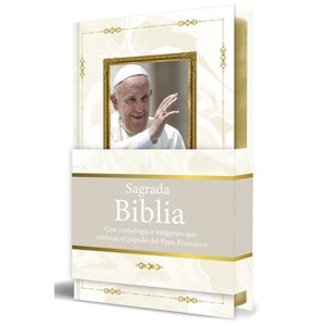 Biblia Católica: Edición Conmemorativa del Papa Francisco (Acolchada) / Catholic Bible: Commemorative Edition Pope Francis (Padded) - (Hardcover) - 1 of 1