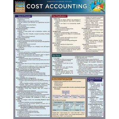 Cost Accounting - (Quick Study: Business) by  Michael P Griffin (Poster)