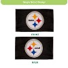 Evergreen Pittsburgh Steelers 3' x 5' Indoor Outdoor Flag for Home Apartment Dorm Rooms - 4 of 4