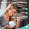 EUHOMY Nugget Ice Maker, Fast & Compact, Automatic Cleaning, 44Lbs/24hrs Soft Chewable Ice for Home, Office & Parties - 3 of 4