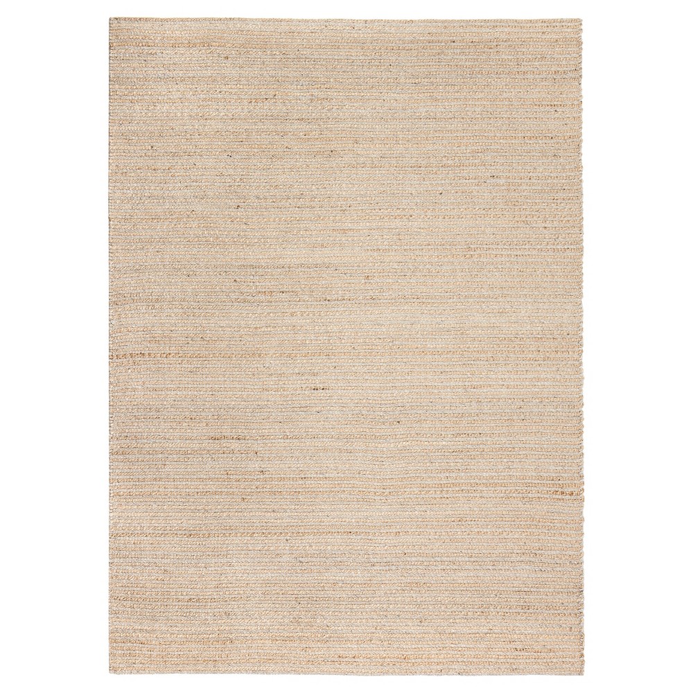 Photos - Area Rug 5'x8' Solid Woven  Beige - Anji Mountain