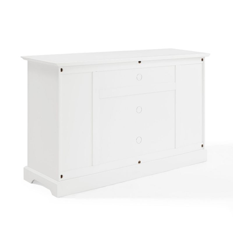 Campbell TV Stand for TVs up to 60&#34; White - Crosley, 6 of 12
