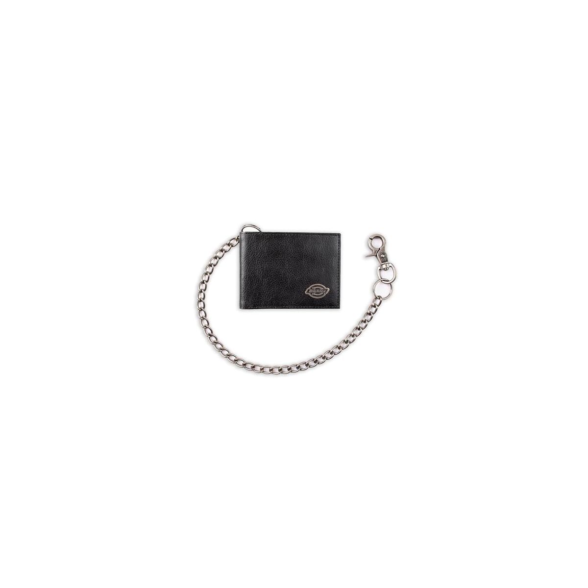 Dickies Men's Leather Trucker Chain Slimfold Wallet - thumbnail 2