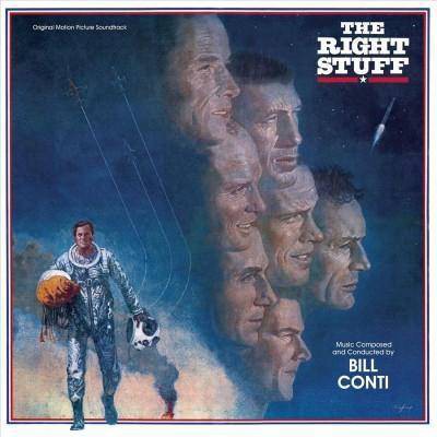 Bill Conti - The Right Stuff - Original Motion Picture Soundtrack (Transparent Blue LP) (Vinyl)