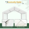 Maliang Party Tent, Heavy Duty Event Tent with 1 Doors & 7 Windows, Waterproof,UV Protection, Patio Gazebo for Party, Event,Picnic,White - 4 of 4