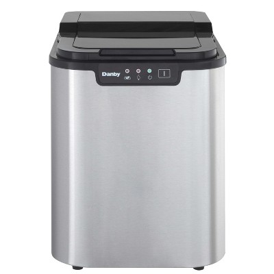 Danby DIM2500SSDB 25 lbs. Countertop Ice Maker in Stainless Steel