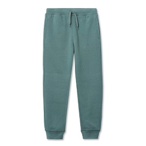 Lands' End Lands' End Kids Iron Knee Fleece Jogger Sweatpants - 1 of 2