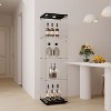YOOCOZZ Tempered Glass Display Cabinet,Wine Cabinet,storage Cabinet,File Cabinet,with Battery-powered paipai light - 3 of 4