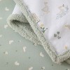 Cotton Jersey Blanket W/ Ultra Soft Plush Lining - Goosey Goosey - 3 of 4