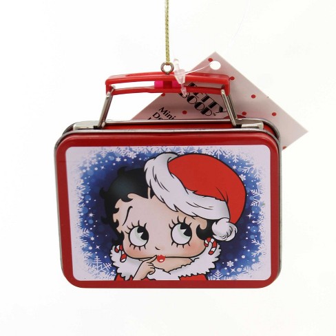 Kurt Adler 2 25 Betty Boop Mini Lunch Box Merry Christmas Target