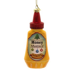 5.25 In Honey Mustard Condiment Tree Ornaments - 1 of 2