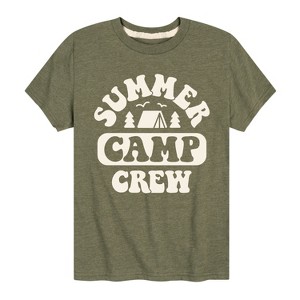 Boys' - Instant Message - Summer Camp Crew Short Sleeve Graphic T-Shirt - 1 of 4