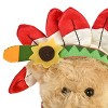 Pennington Bear Company Classic Costume Teddy Bear Plush, Indian, 10" inch - 4 of 4