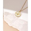 Molenia Celestial Crescent Moon Star Necklace for Women, 925 Sterling Silver Moonstone Pendant Healing Stone Charm, Dainty Boho Jewelry - 3 of 4