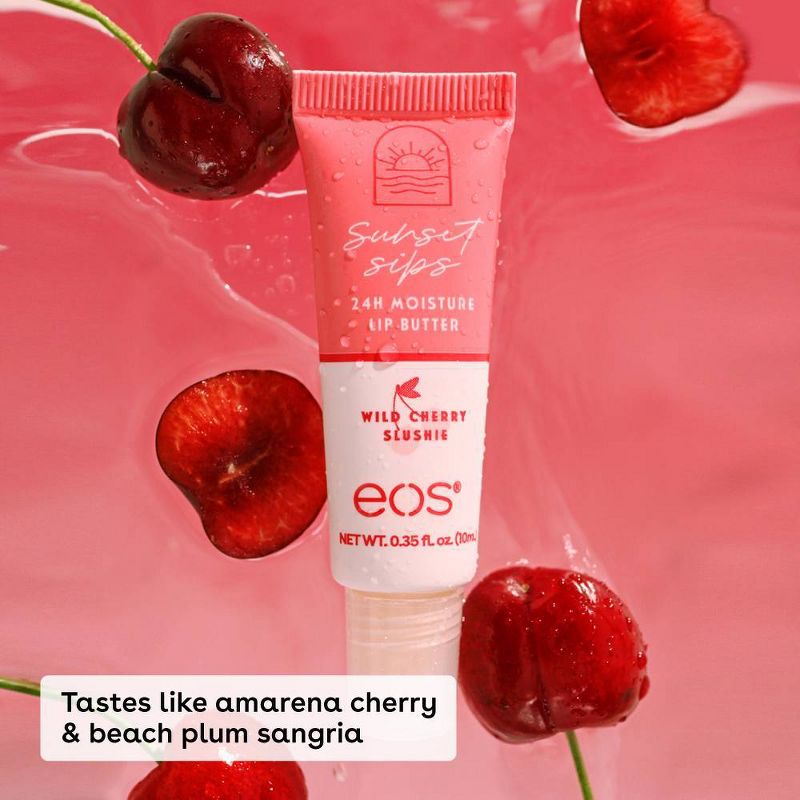 eos 24H Moisture Super Lip Balm - Pink Lemonade &#38; Wild Cherry Slushie - 0.35 fl oz/2pk, 4 of 10