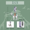 Camel Charm European Bead Multi Color Cz Sterling Silver Ginger Lyne Collection - 4 of 4
