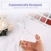 Unique Bargains Portable Stainless Steel Eyebrow Trimmer Scissors with Comb 1 Pc - 2 of 4