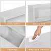 Kids Bookshelf, Wooden Toy Storage Organizer with Cubby, Toddler Bookcases Fit for Playroom, Children's Room, Bedroom, Nursery School - 4 of 4