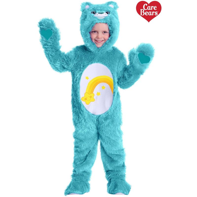HalloweenCostumes.com Toddler Care Bears Wish Bear Costume, 2 of 4