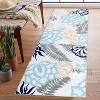 Floral Farmhouse Rug - Washable stain-resistant carpet with non-slip backing for bedrooms - 3 of 4