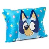 Bluey Party Pups Silk Touch Throw Blanket 50X60 inches with Plush Pocket Pillow 14X20 inches - 4 of 4