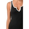Casual Nights Women's Knitted Sleeveless Tank and Pajama Shorts Set - 4 of 4