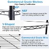 Dolonm 6-Tier Heavy Duty Corner Shelf, Adjustable  Metal Rack  Corner Storage Display Chrome Rack for Bathroom/Kitchen/Office - 3 of 4