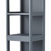 Tree City - 57" Tall Slim Bathroom Storage Cabinet with Shelves & Drawers – Waterproof Tower Organizer - 4 of 4