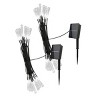 Nature Spring 30-Bulb Solar Power Outdoor LED Lighting With 8 Modes and Rechargeable Battery, Set of 2, 20.5', Cool White - 3 of 4