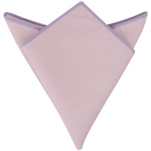 INSPIRE CHIC Men's Cotton Solid Color Formal Suit Pocket Squares - 1 of 4