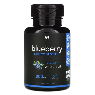 Sports Research Blueberry Concentrate, 800 mg, Dietary Supplements, 60 Softgels