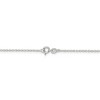 Black Bow Jewelry 1.1mm, Sterling Silver Solid Cable Chain Necklace - 4 of 4