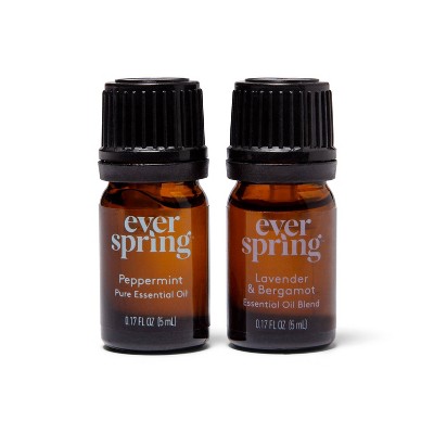 Comfort & Warmth Collection Essential Oils Gift Set - 2pk - Everspring™