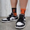MLB San Francisco Giants Youth Quarter Socks - 2pk: Cushioned Heel & Toe, Knit Fabric - 4 of 4
