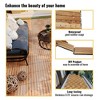 10 PCS Interlocking Deck Tiles Striped Pattern, 12" x 12" Square Yellow Acacia Hardwood Outdoor Flooring - 3 of 4