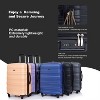 Belatt Premium PC Hardshell Luggage Set - Expandable, Lightweight, and Easy to Travel - 2 of 4