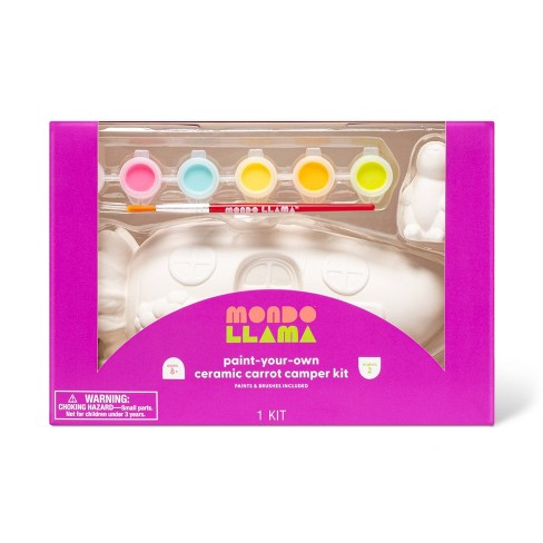 Paint Your Own Easter Ceramic Bunny House & Mini Bunny Craft Kit - Mondo Llama™ - image 1 of 4